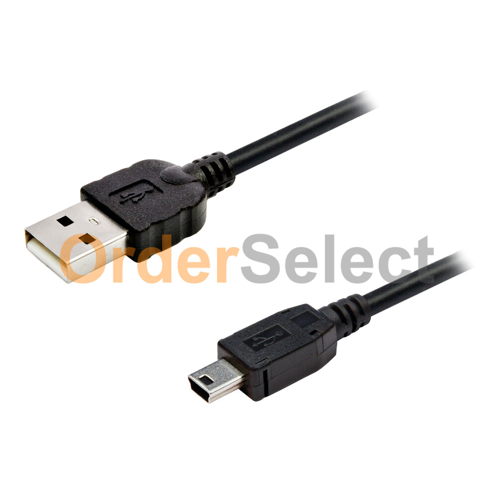 3-Pack 3FT Mini USB Cable Data Charging Cord B For Garmin TomTom PS3 MP4 Camera