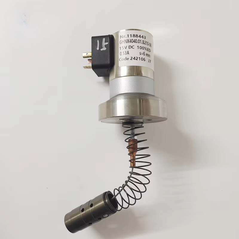ZD.203-764-01-00 Folding Machine Solenoid Valve Motor GHNX4040.01.B210-06 15V DC