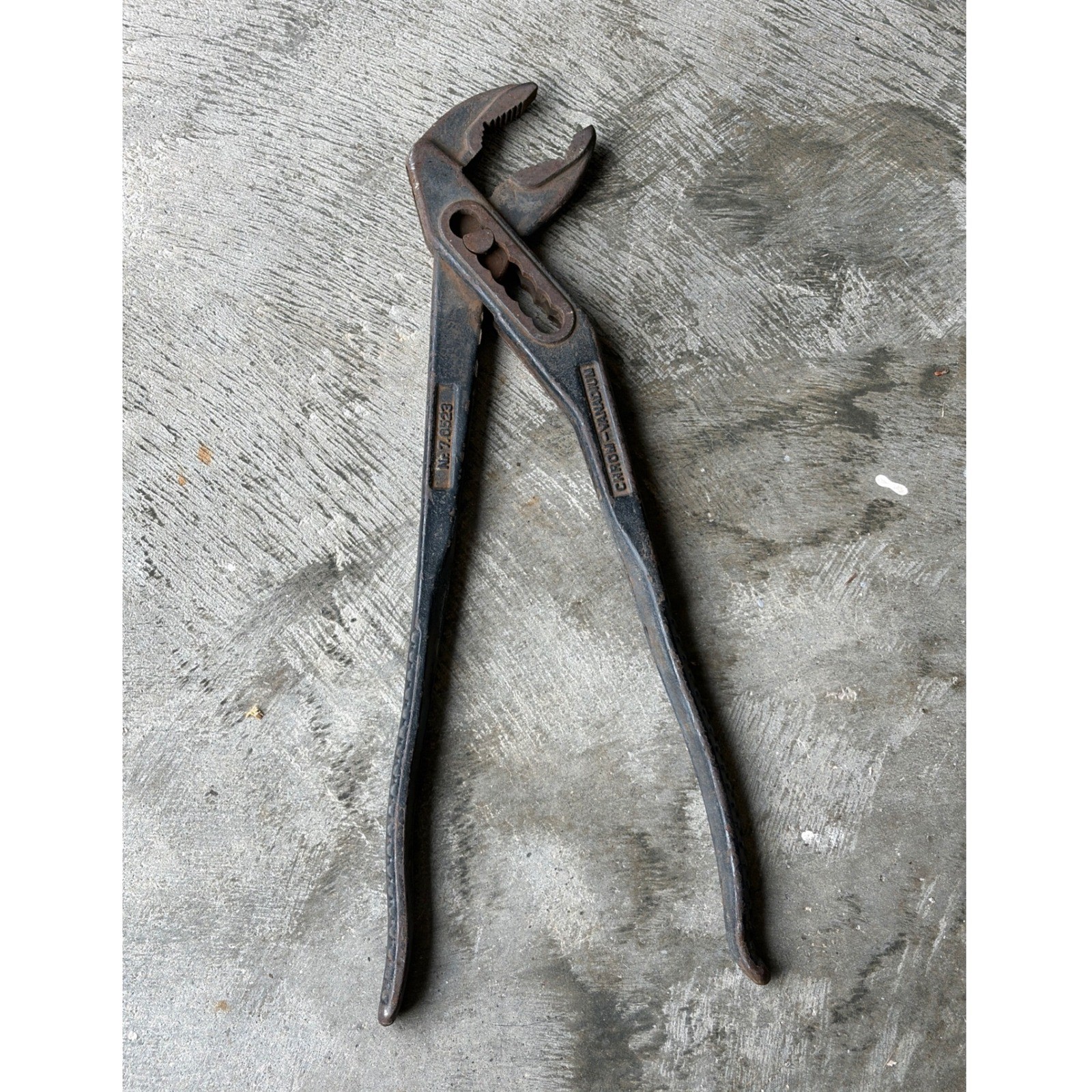 Rothenberger 300mm 12" Water Pump Pliers Chrom Vanadium Slip Joint Pipe Wrench