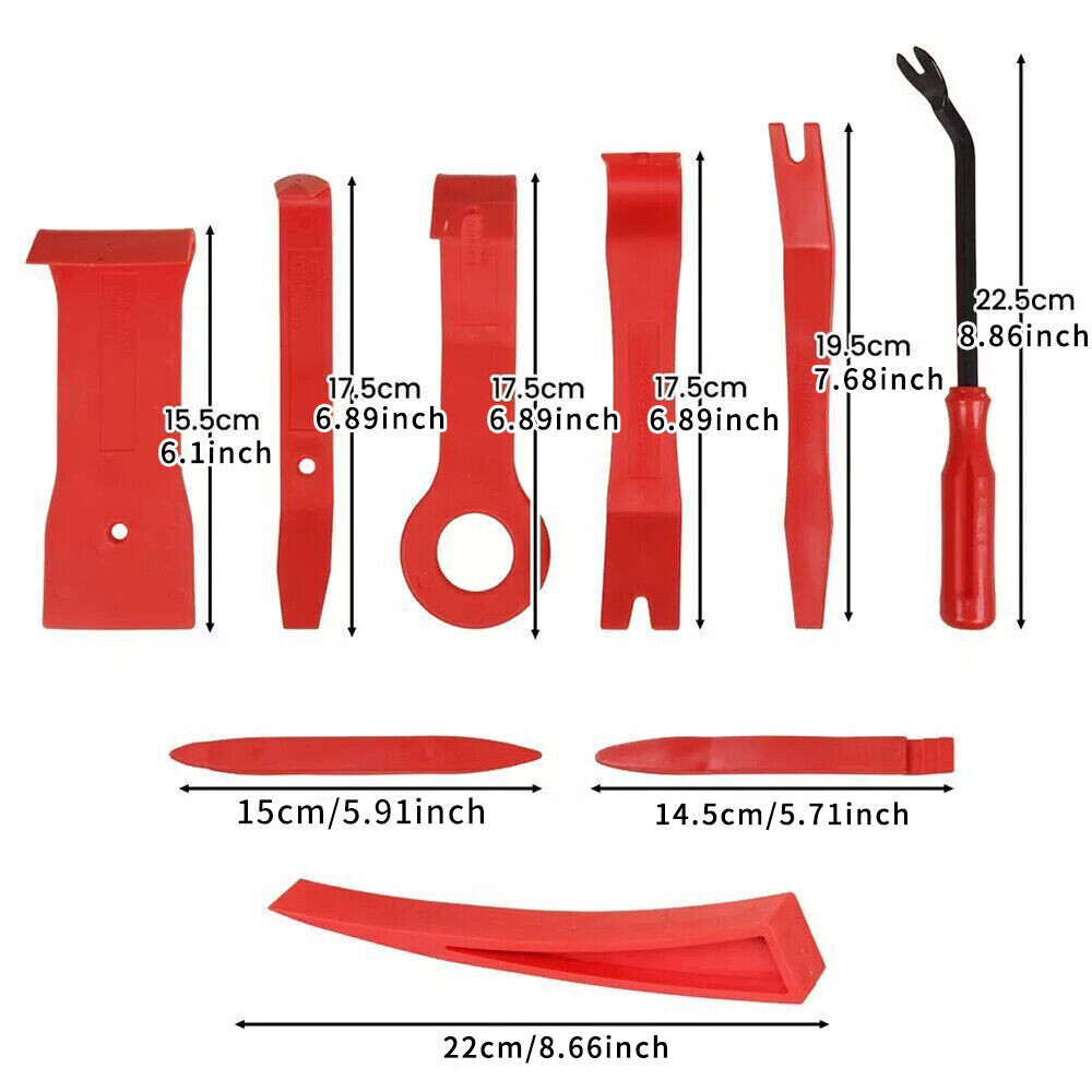 31Pcs Emergency Kit Auto Tool Window-Car Door Open Unlock Lock Out Universal Kit