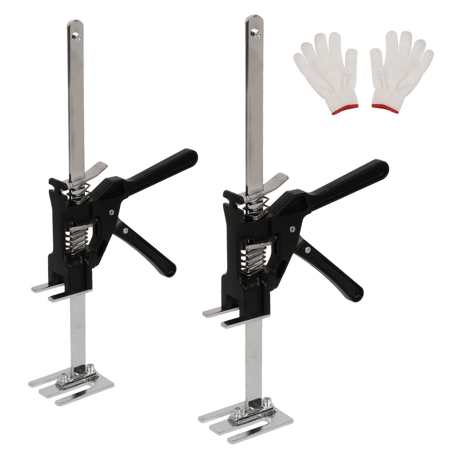 2 Pack Labor Saving Arm Jack, 15 inch Lever Arm Lifter Hand Tool Jacks, Effor...