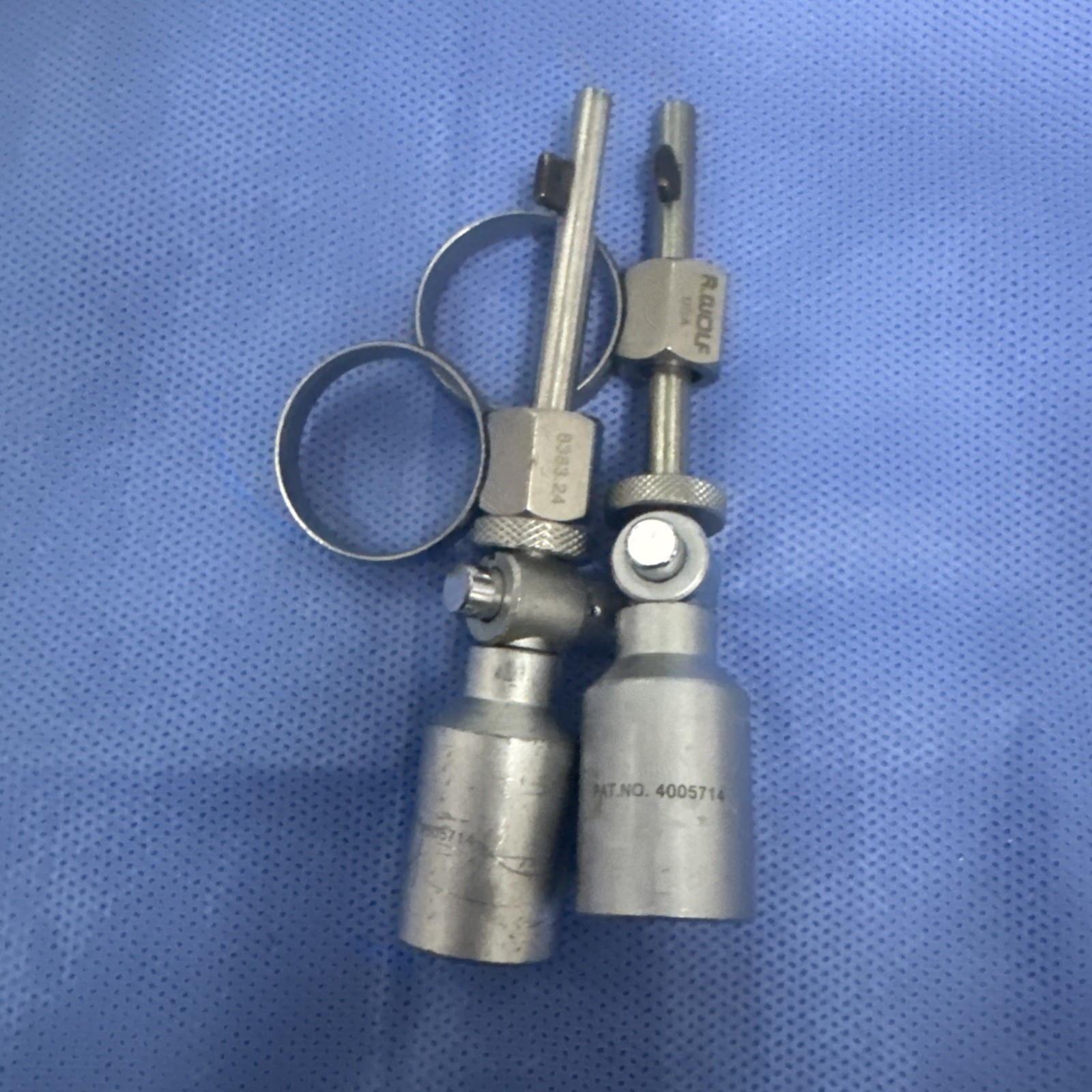 Richard Wolf 4005714 Bipolar Kleppinger Forceps Handle Attachment 2. Untested