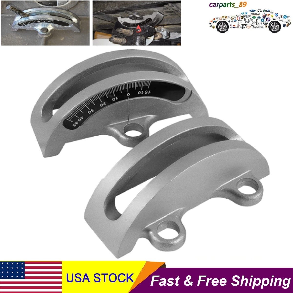 14" Bandsaw Trunnions w/ Degree Scale WBS-14 for Most 14" Wood Band Saws 2Pcs