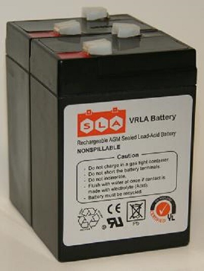 2-Pack 6V 4.5AH SLA Battery Replaces UB645 ELB06042 YT-645 PS-640 3FM4.5 CP645