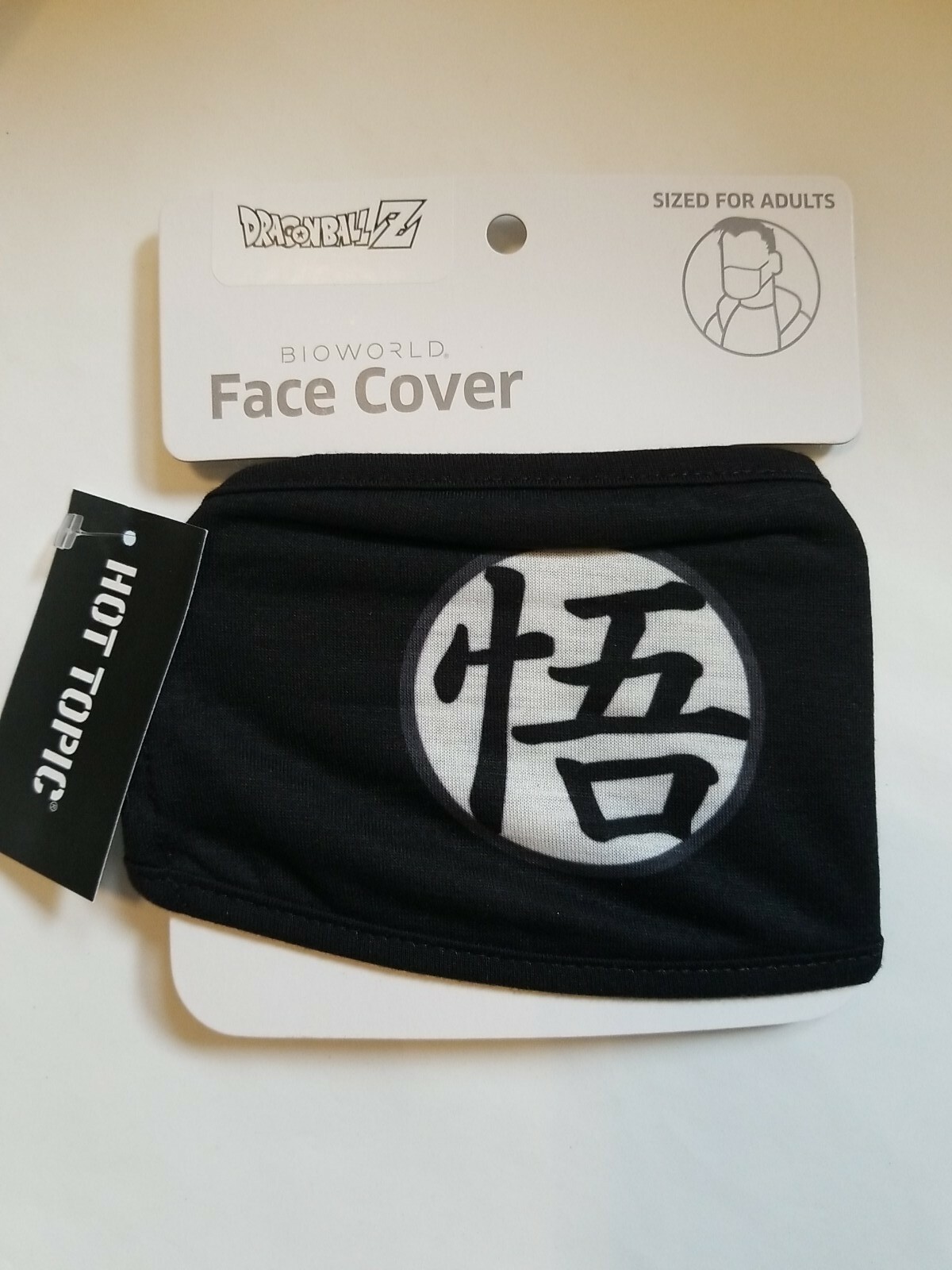 Bioworld Dragonball Z Adult Face Cover 14+, New Free Shipping