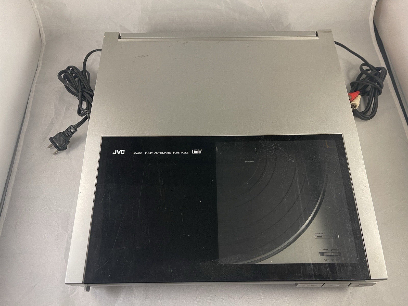 JVC L-E600 Fully Automatic Turntable - New Belt