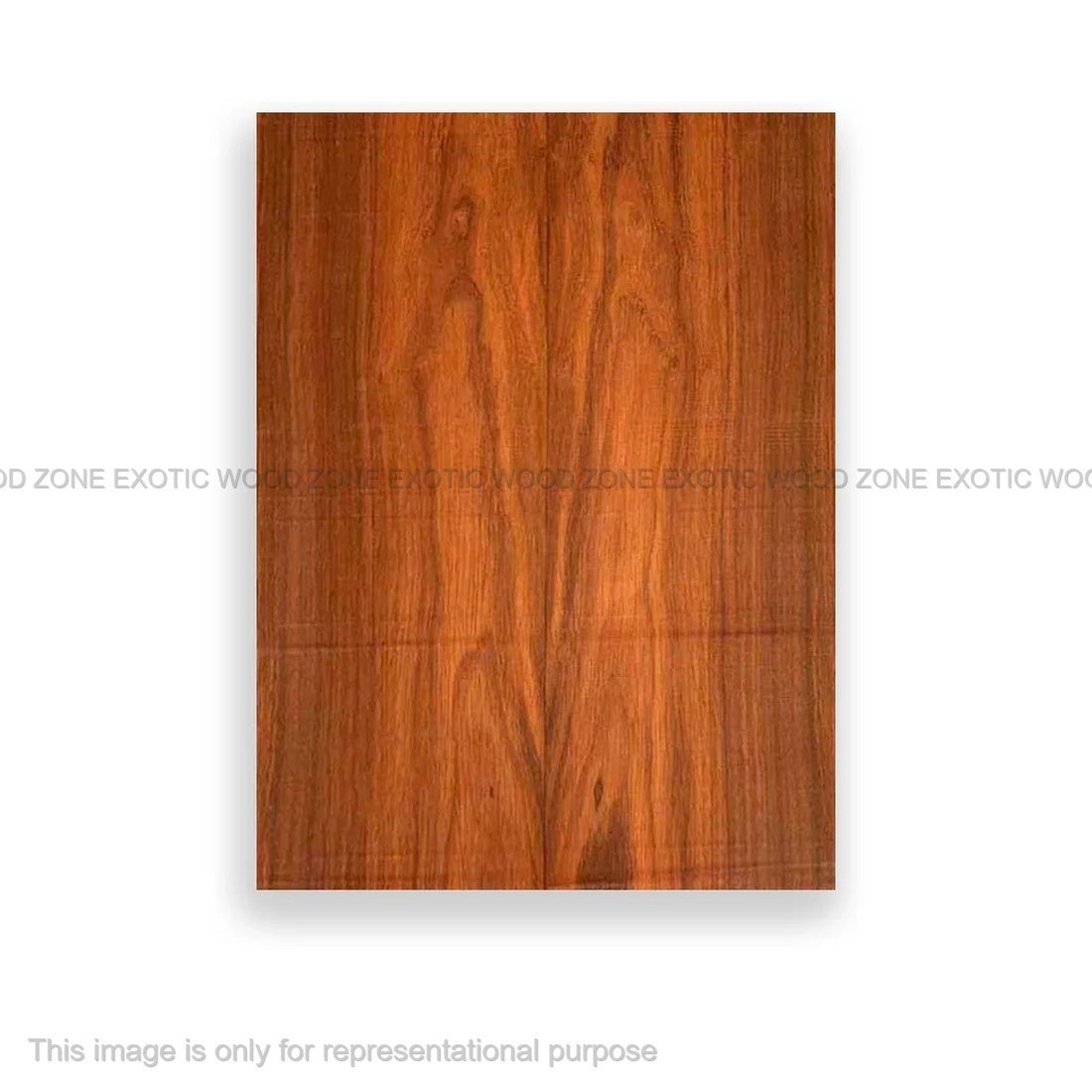 African Padauk Guitar Carved Top 21x 7x 5/8  Book Matched Set- Free US Shipping