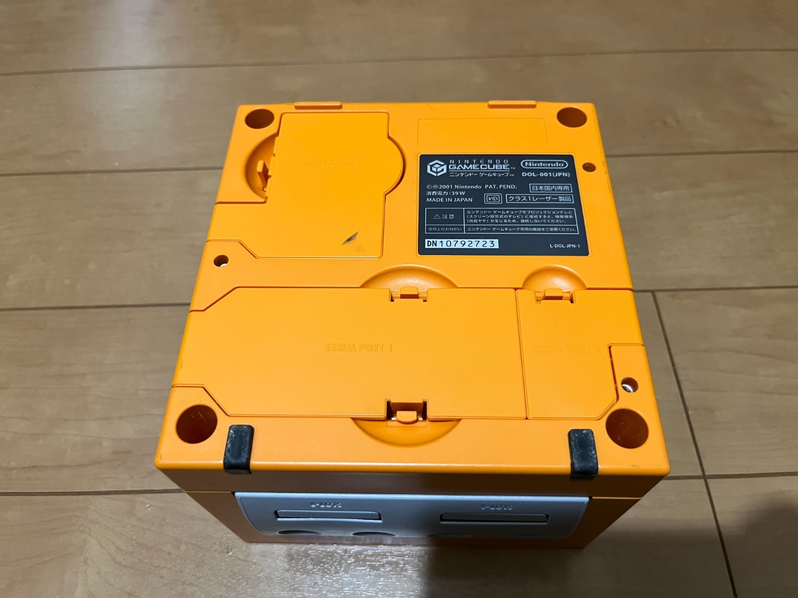 Nintendo GameCube Console & Controller Orange Color with BOX Japan 0320