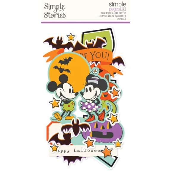 Simple Stories --Say Cheese Classic Mouse Halloween  Page Pieces (17)