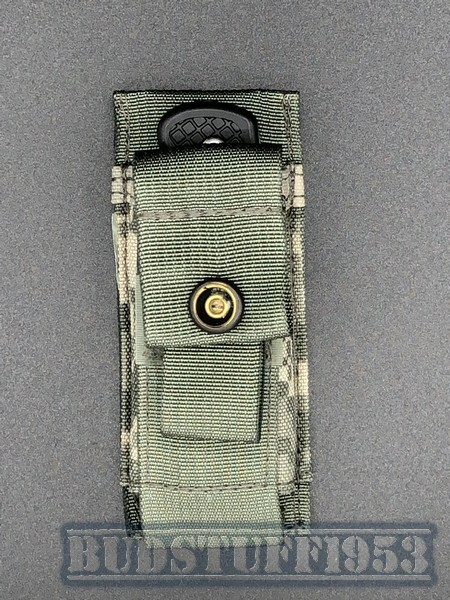 Benchmade Molle Pouch/Sheath-Foliage Green-Snap Closure with Malice Clip