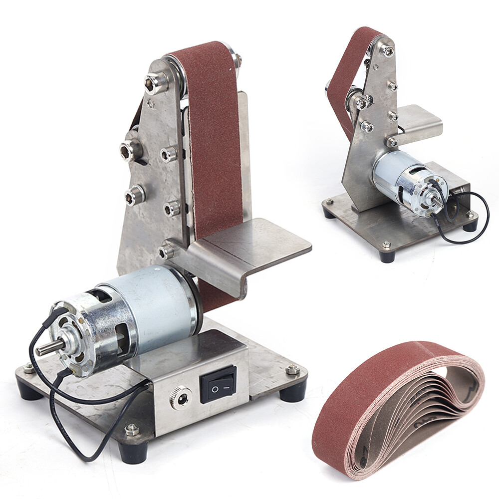 Professional 110V Electric Belt Sander Knife Grinder Edge Sharpening Tool