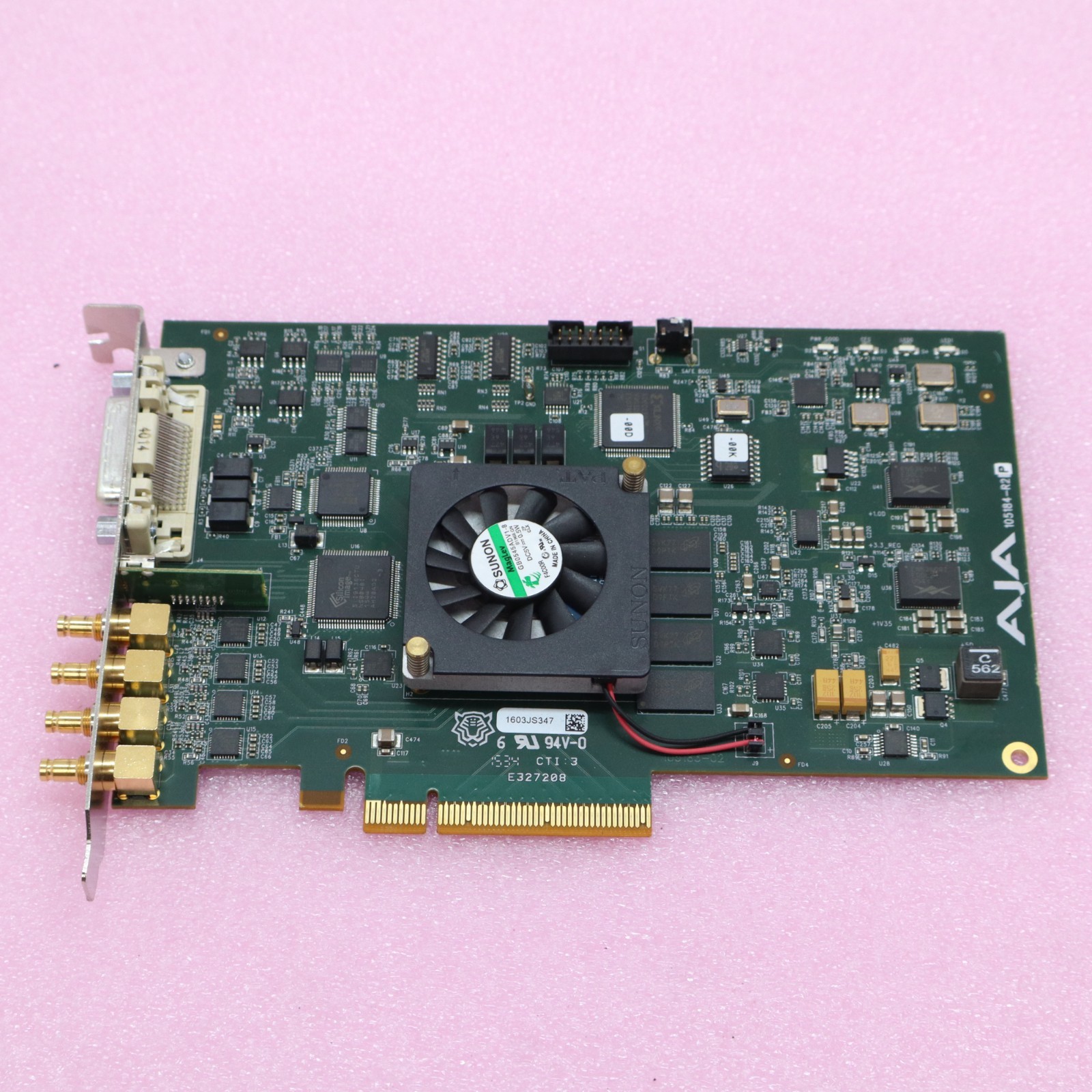 AJA KONA-4-R0-S02 4K SDI HDMI PCIe Video Capture Card w/Bracket T5-E2