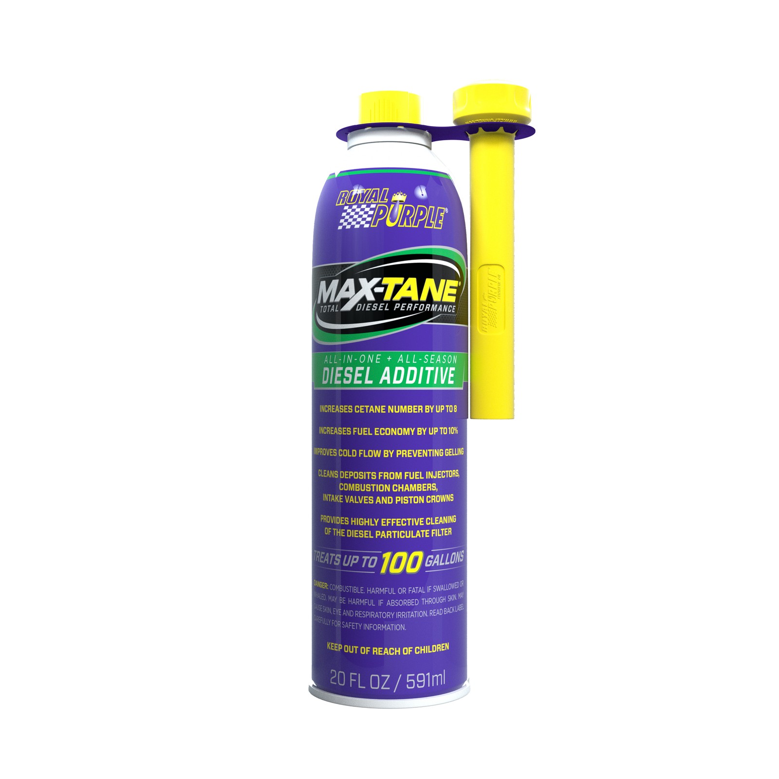 Royal Purple 11755 Max-Tane Diesel Fuel Injection Cleaner and Cetane Booster