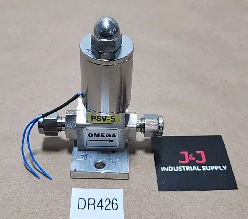 *PREOWNED* Omega Engineering PSV-5 Proportional Solenoid Valve SS + Warranty!