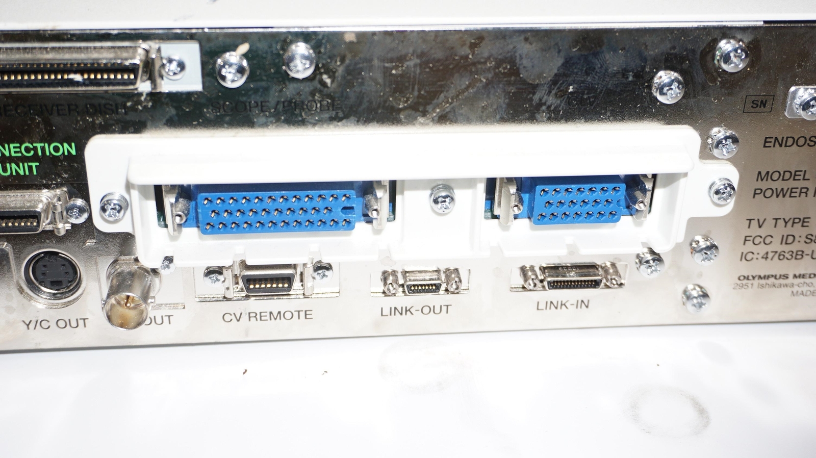OLYMPUS UPD-3 SCOPEGUIDE ENDOSCOPE POSITIONING SYSTEM CONSOLE -LOOSE CONNECTOR