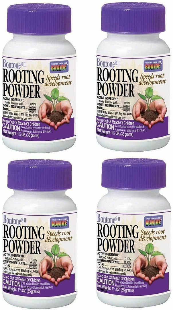 Bonide 925 Rooting Powder, Solid, 1.25 oz - 4 pack