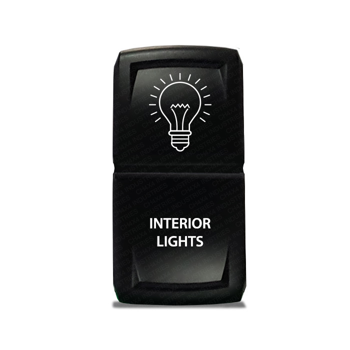 CH4X4 Marine Rocker Switch V2 Interior Lights Symbol