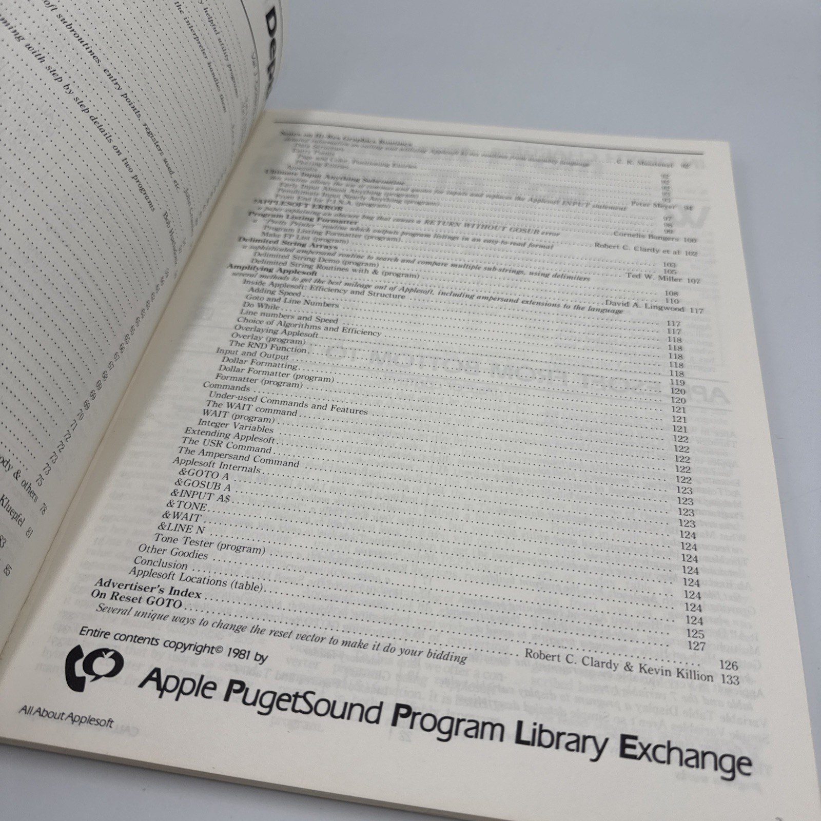 Call A.P.P.L.E In Depth All About Applesoft #1 Apple Pugetsound Program Library