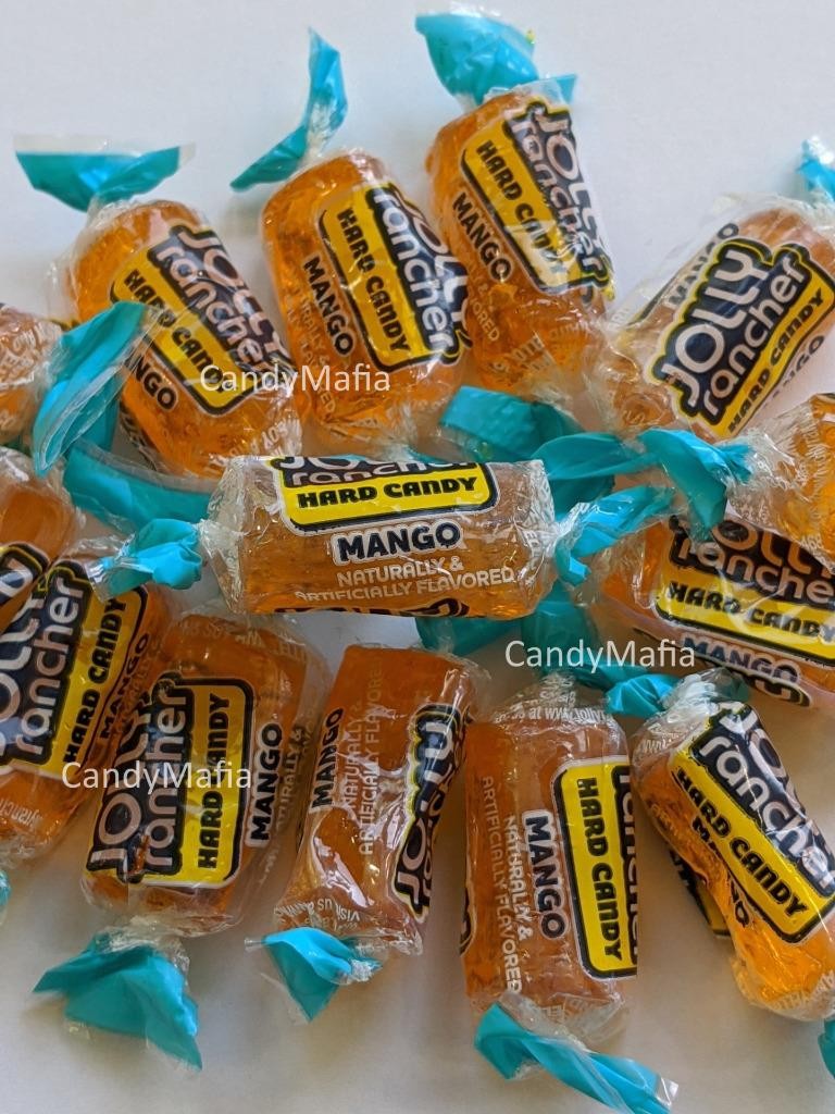 Jolly Rancher MANGO candy 80 pieces MANGO Jolly Ranchers bulk hard Candy