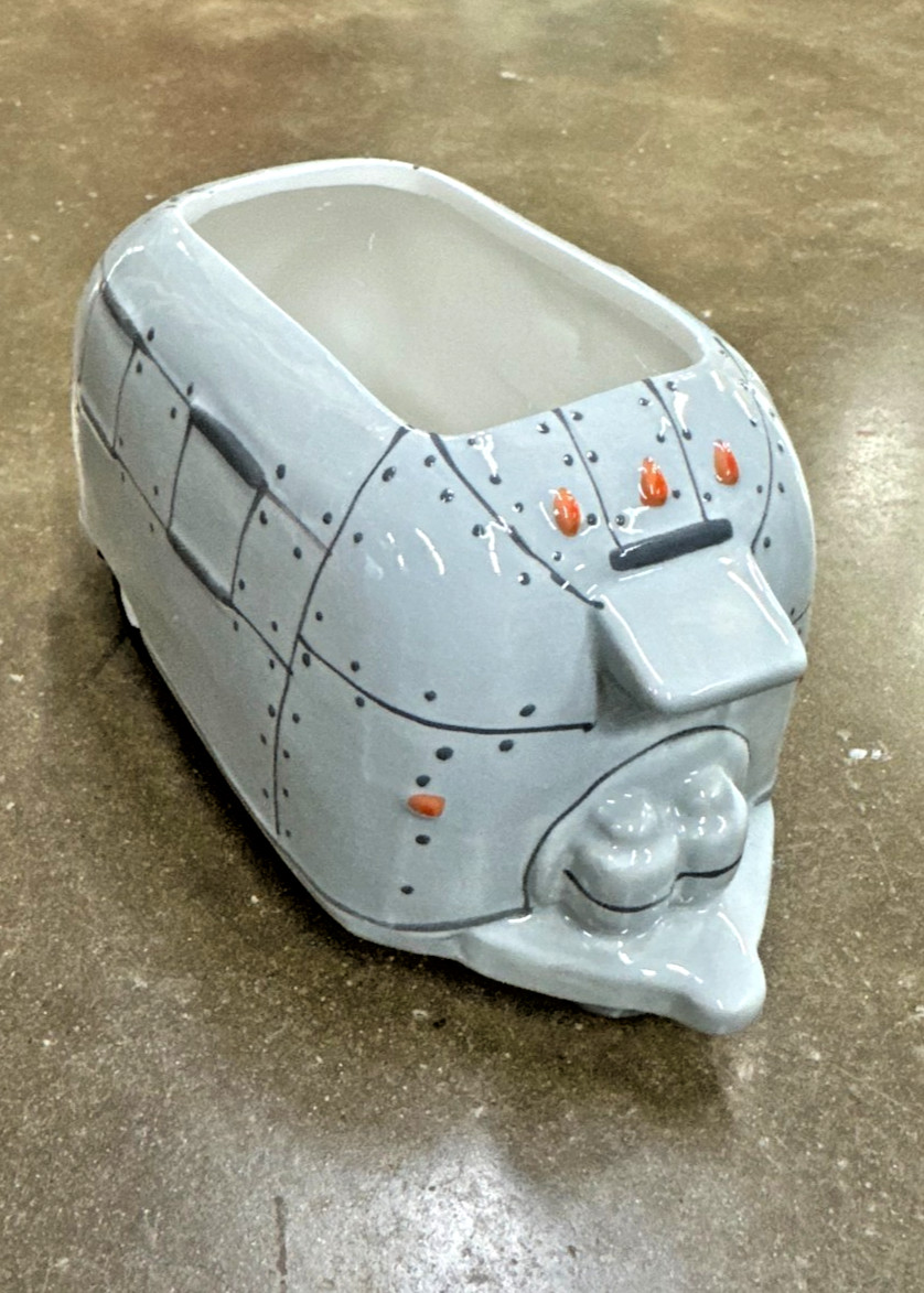 Blue Sky Clayworks Airstream Camper Planter