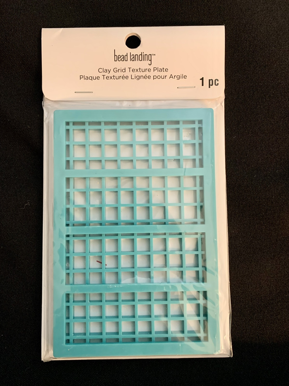 Bead Landing Clay Grid Texture Plate NEW
