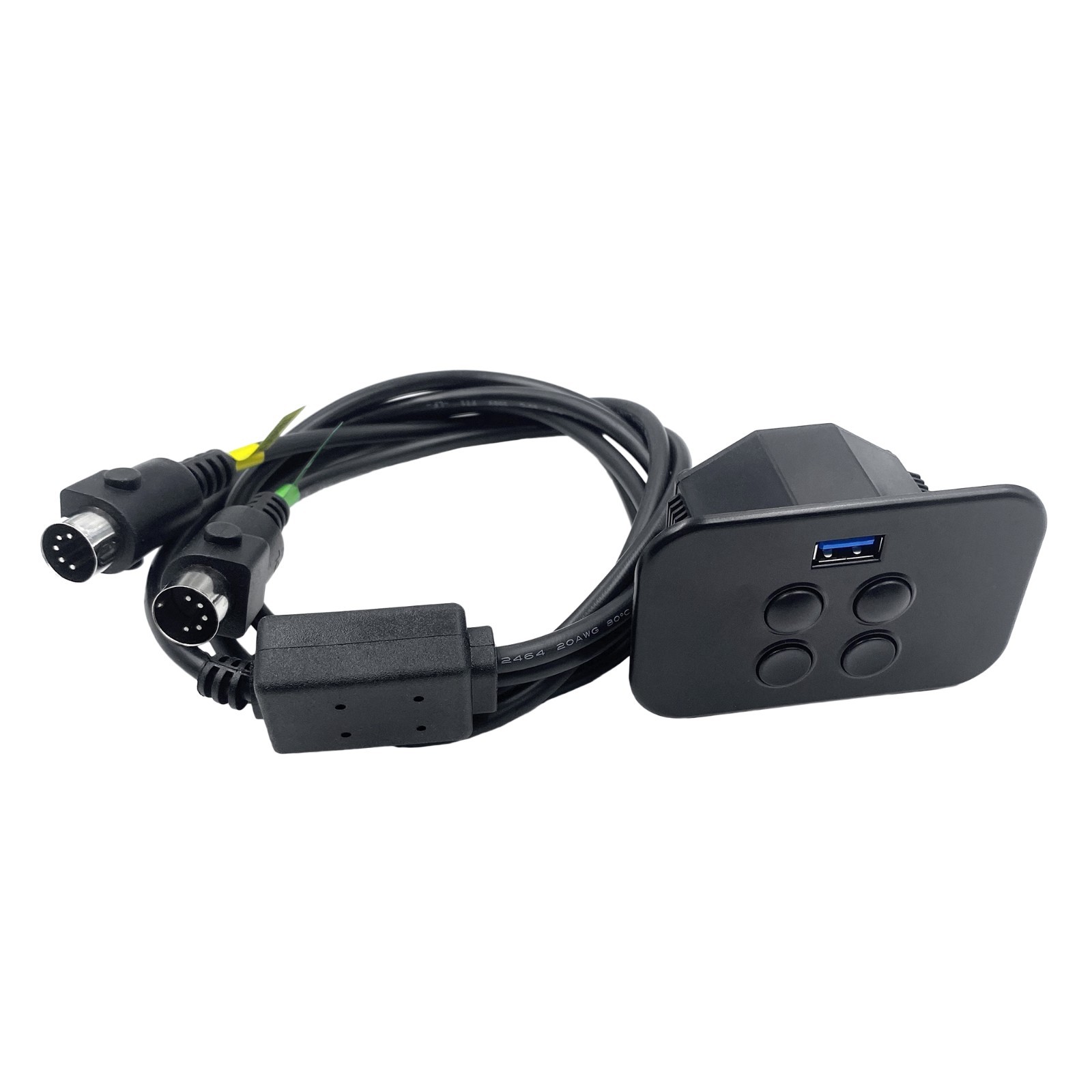 DL-SK-156 4 Button 5 Pin Power Recliner Switch with USB for Lift Chair Sofa