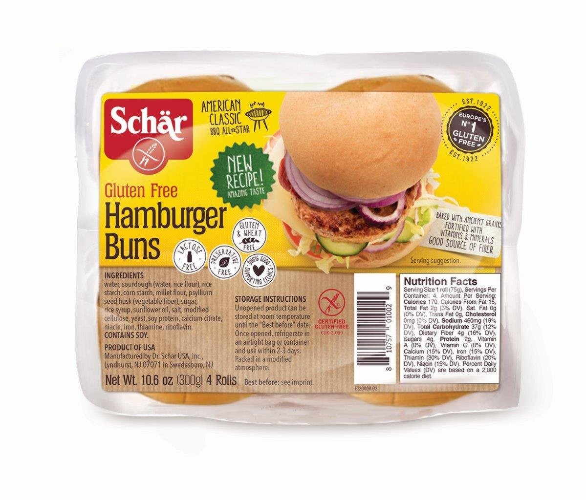 Schar - Hamburger Buns