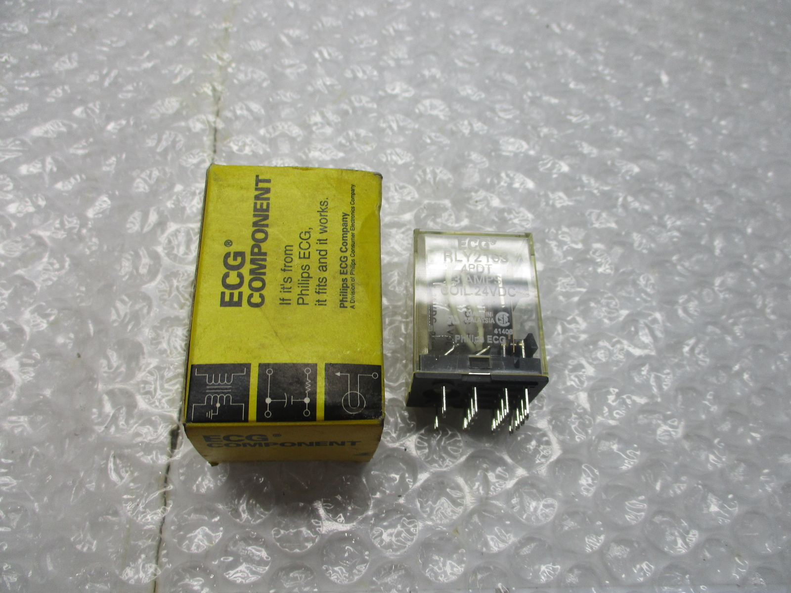 ECG RELAYS RLY2163 RELAY 24VDC NSMP