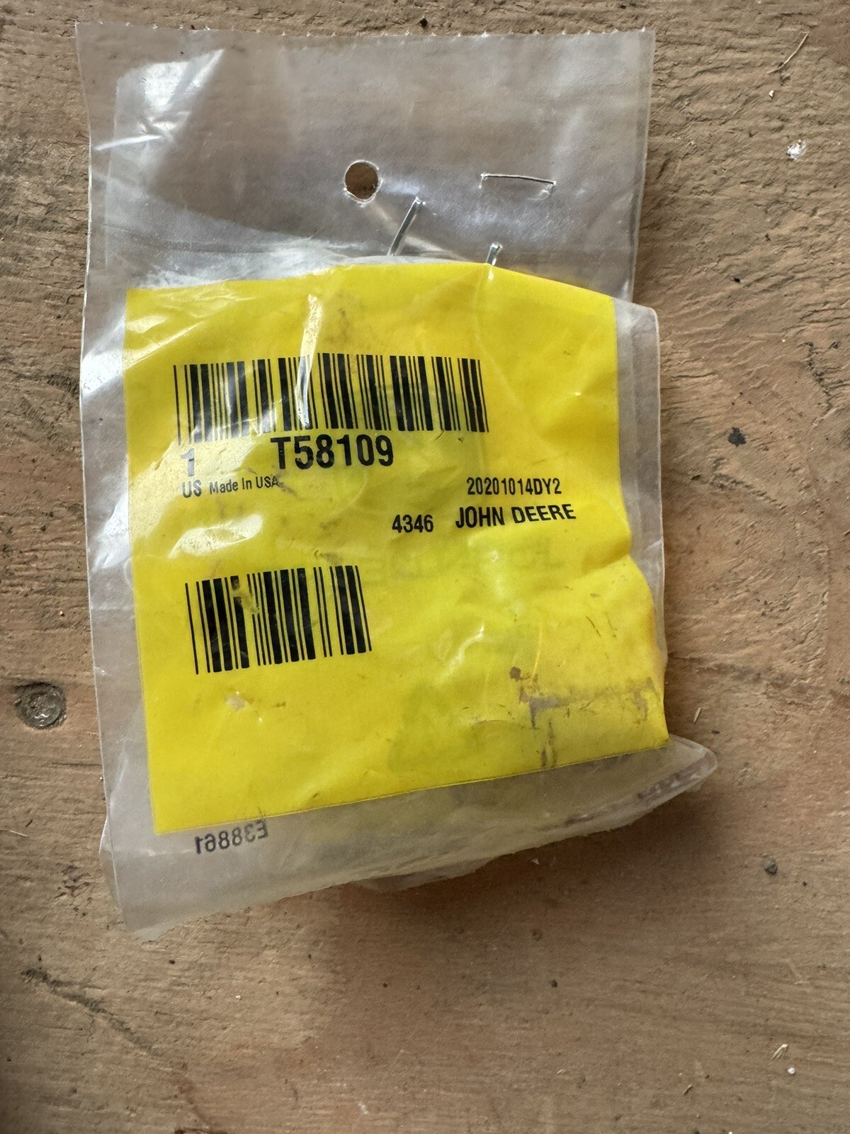 John Deere Original Equipment Bushing #T58109 (Lot Of 2)