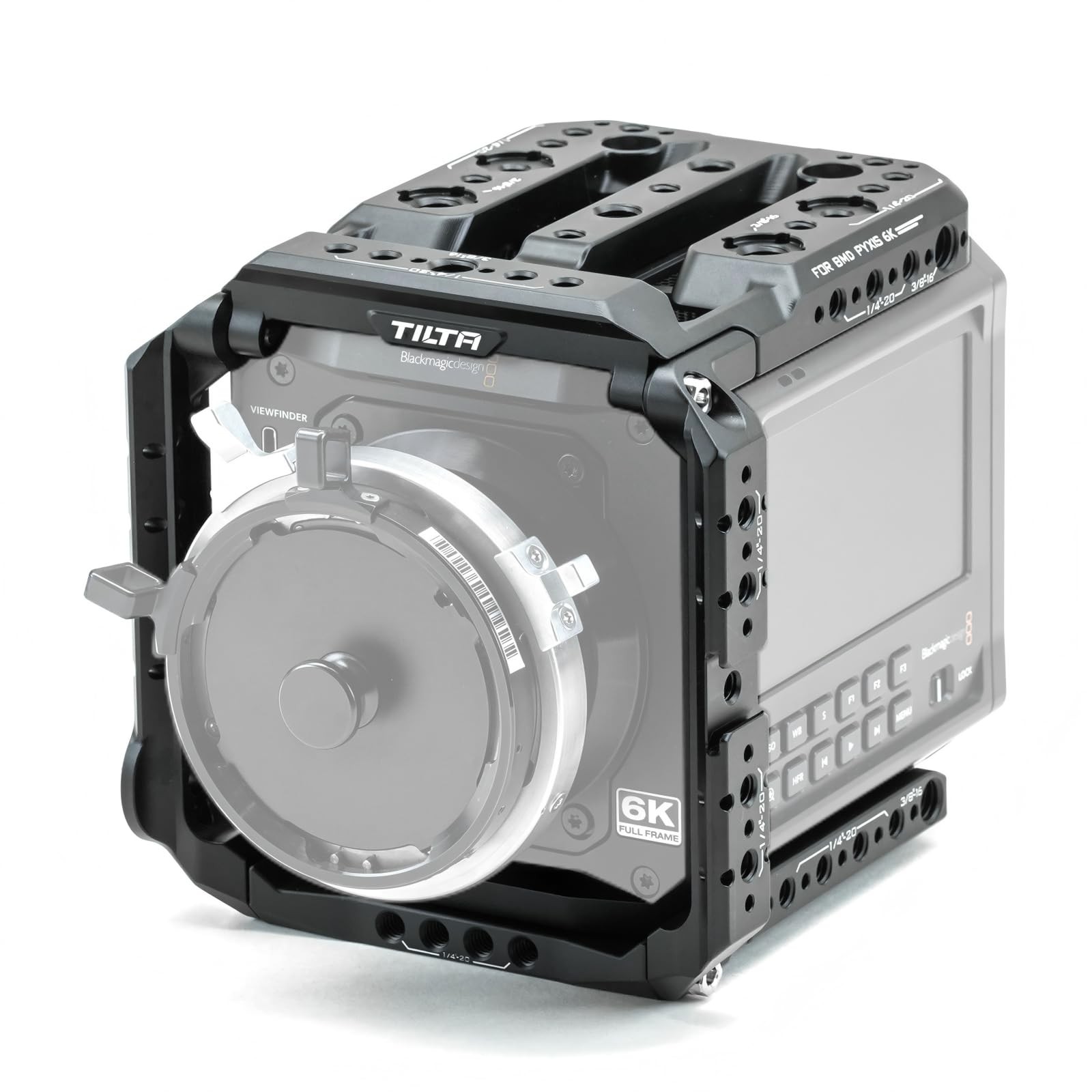 Tilta Camera Modular Full Cage Compatible with Blackmagic Pyxis 5.30, Black