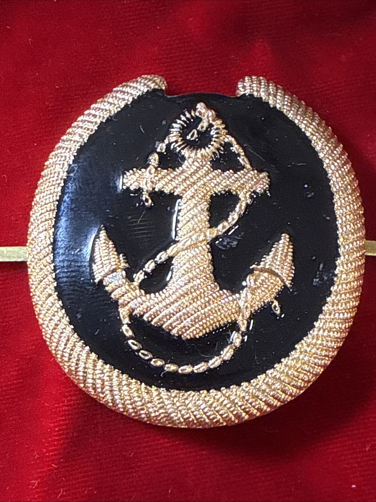 Russia Ministry of River Fleet Cockade of a Uniform Cap of  Cadet school