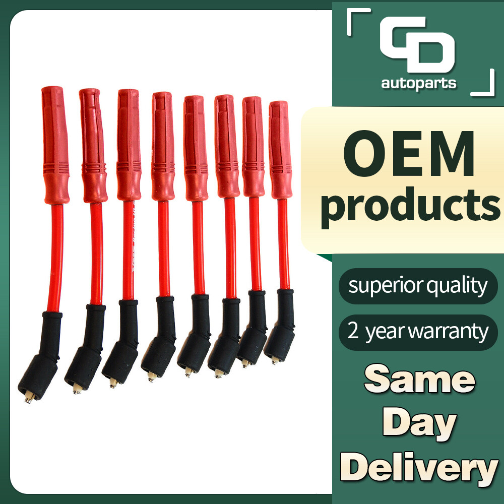 8 X Spark Plug Wires Set for Canaro Corvette LS1 LS2 LS3 LS6 LS7 LS9