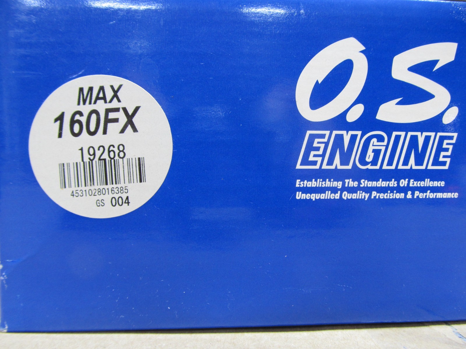 New OS Max 160 FX Nitro Engine w/Used BCM Pitts Style Muffler