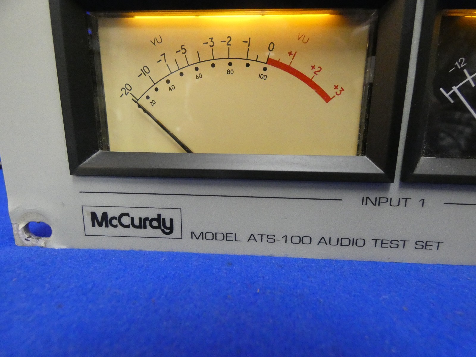McCurdy ATS-100 Audio Test Set Dual Channel VU PPM Phase Meter