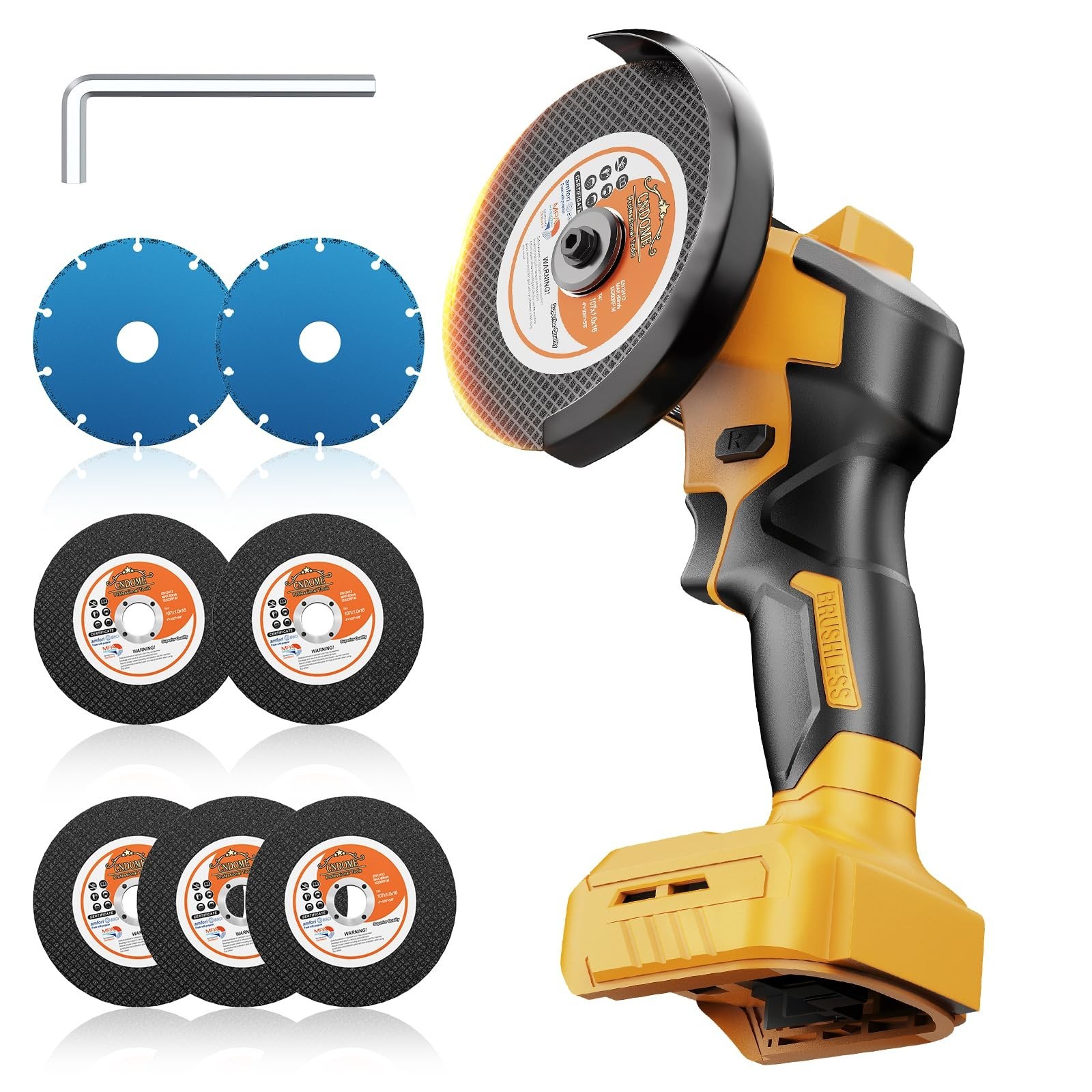 Cordless Cut off Tool Compatible with Dewalt 20V Max Battery (Tool Only), 4 Inch