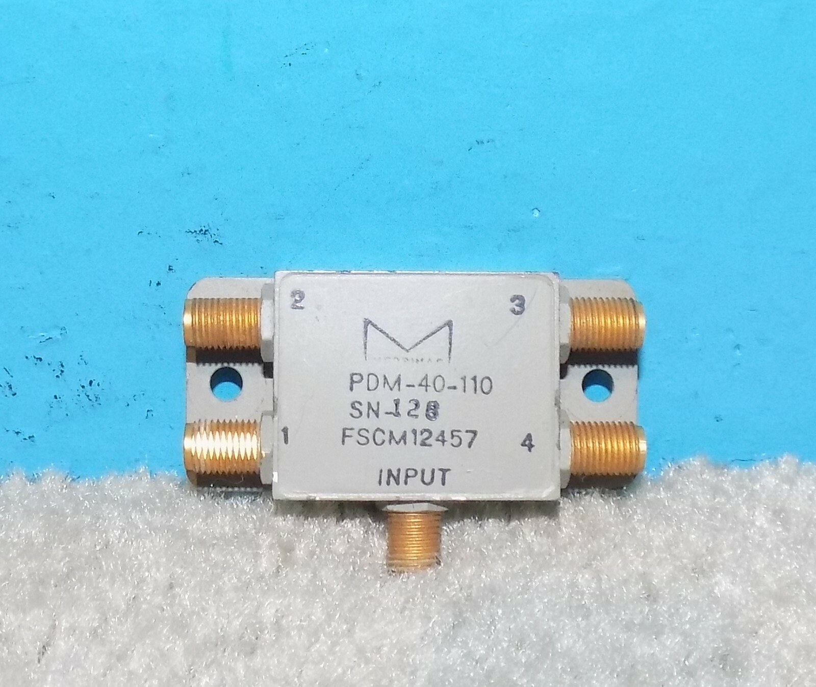 Merrimac PDM-40-110 Power Divider 20-200MHz