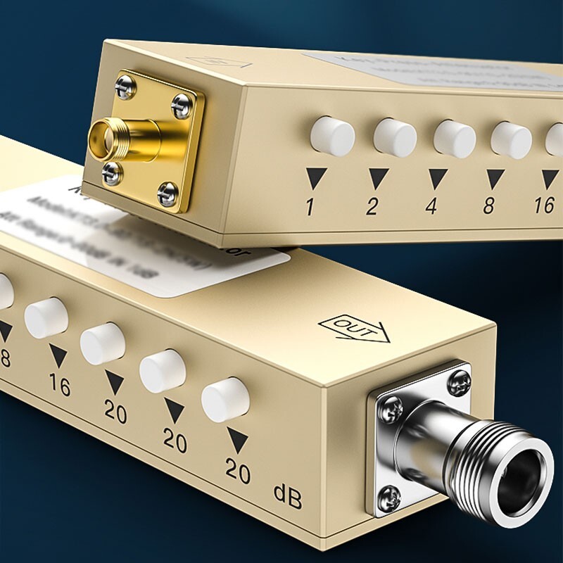 0-3GHz RF 0 - 90dB Adjustable Attenuator High Quality Digital Step RF Attenuator