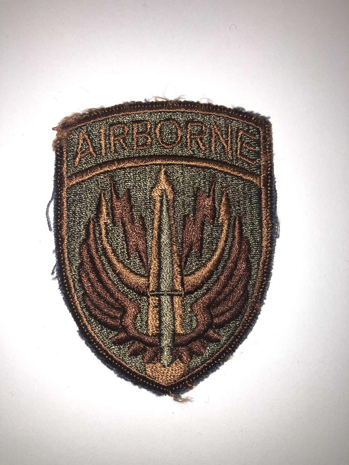 Special Operations Command - Central Subdued / Brown U.S. Army Shoulder Patch