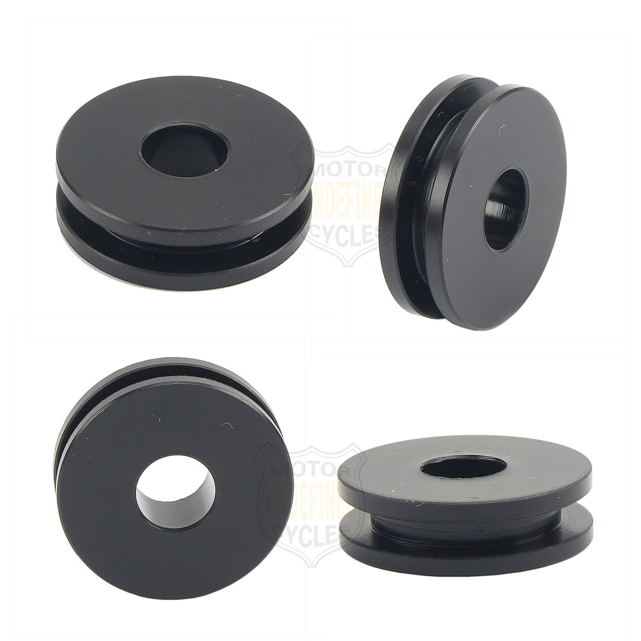 4X Detachable Windshield Mounting Bushing Grommets For H-D Heritage Softail POM