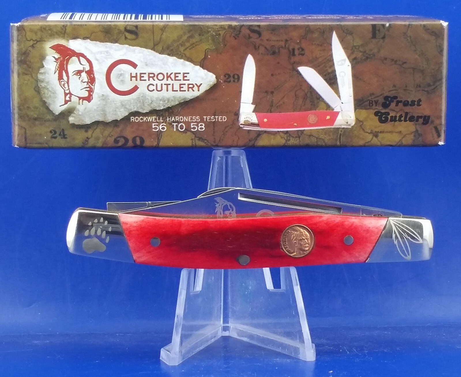 CHEROKEE CUTLERY STOCKMAN CC-166RSB
