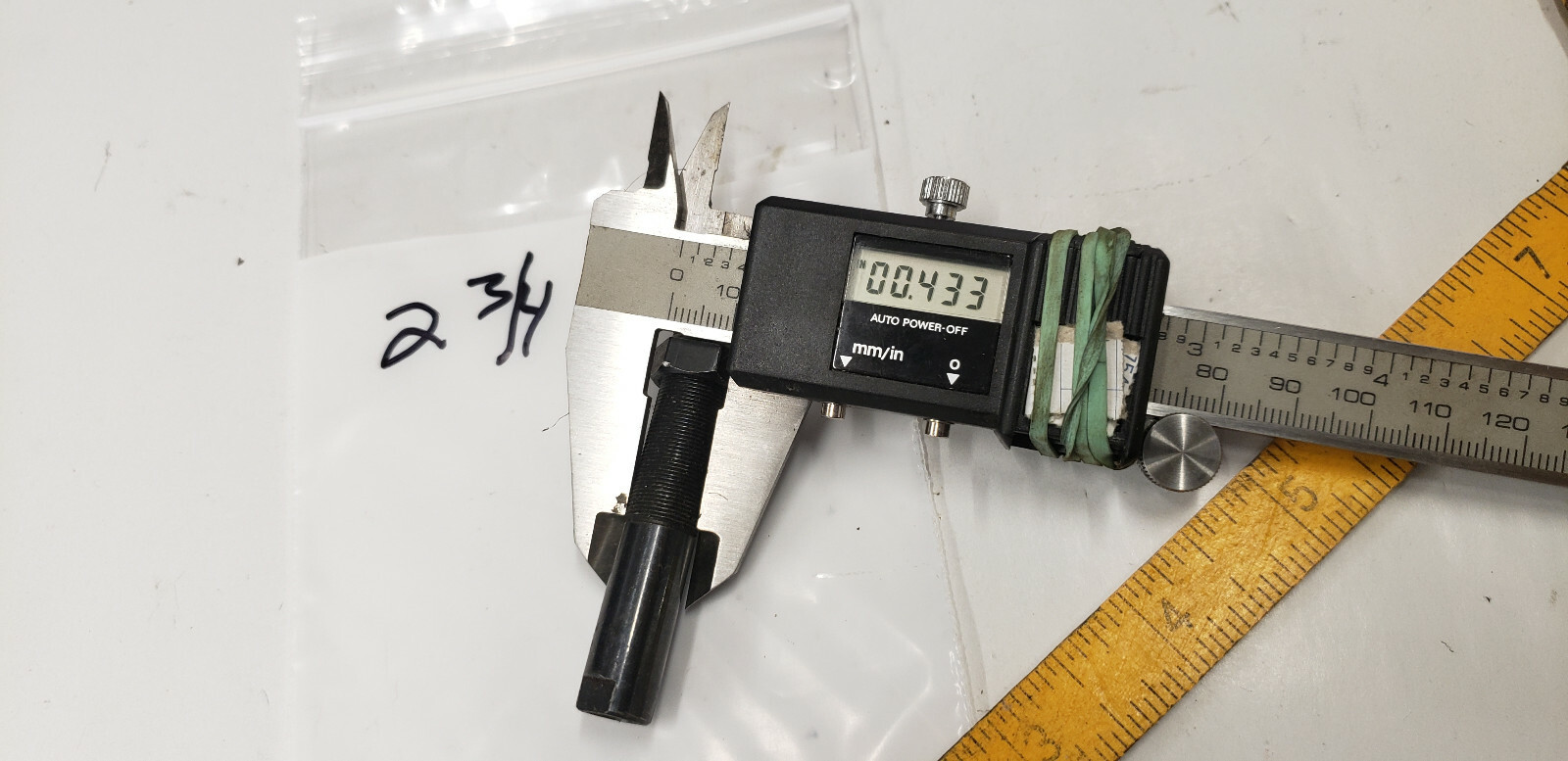 2-3/4" " Standard Inside Dial Indicator Bore Gage EXTENSION ONLY.