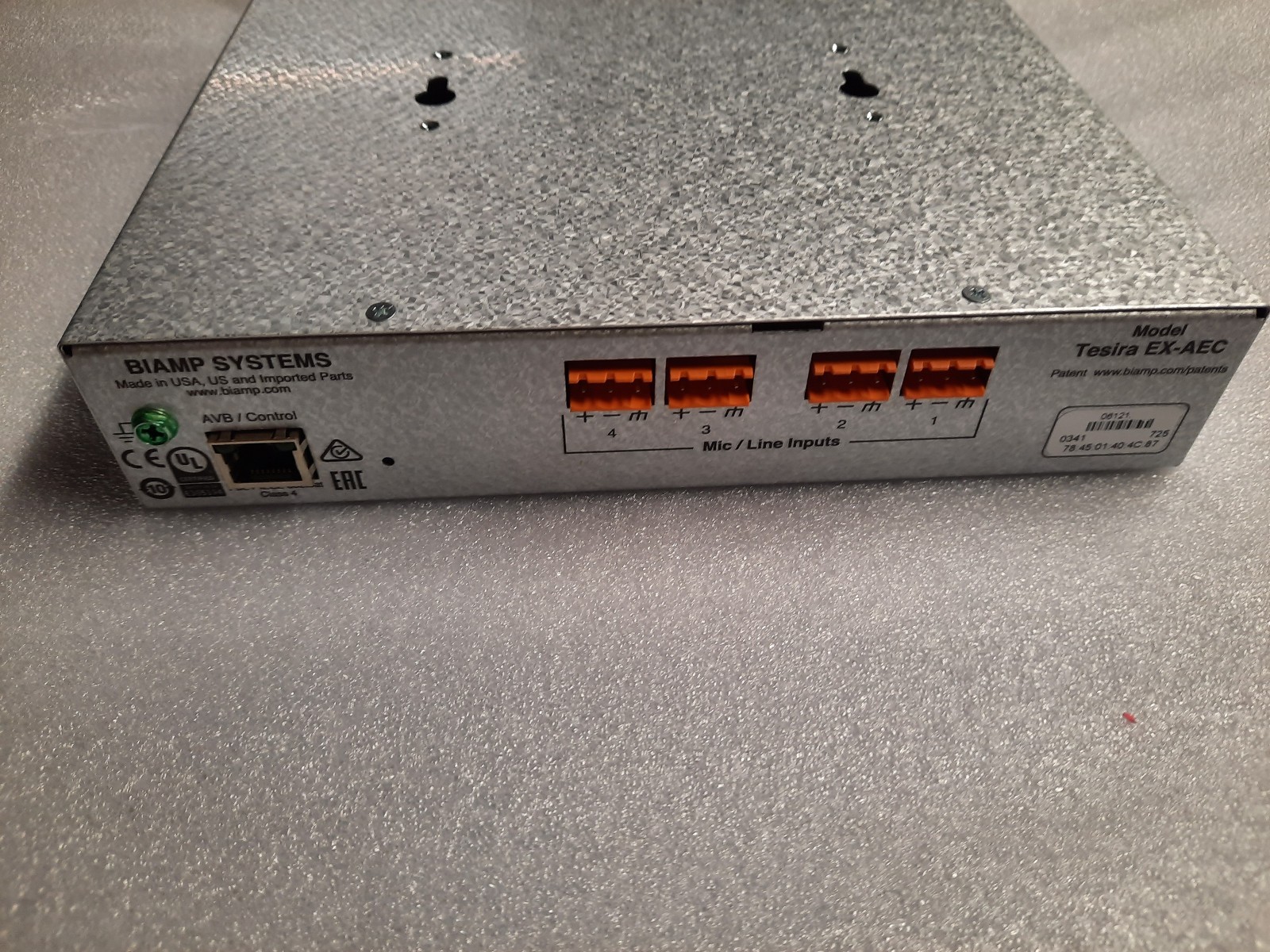 Biamp EX-AEC 4 Channel Input Expander