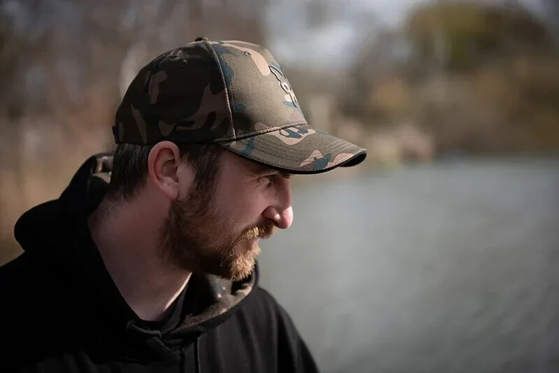FOX Camo Baseball Hat - Carp Fishing Cap - CHH027
