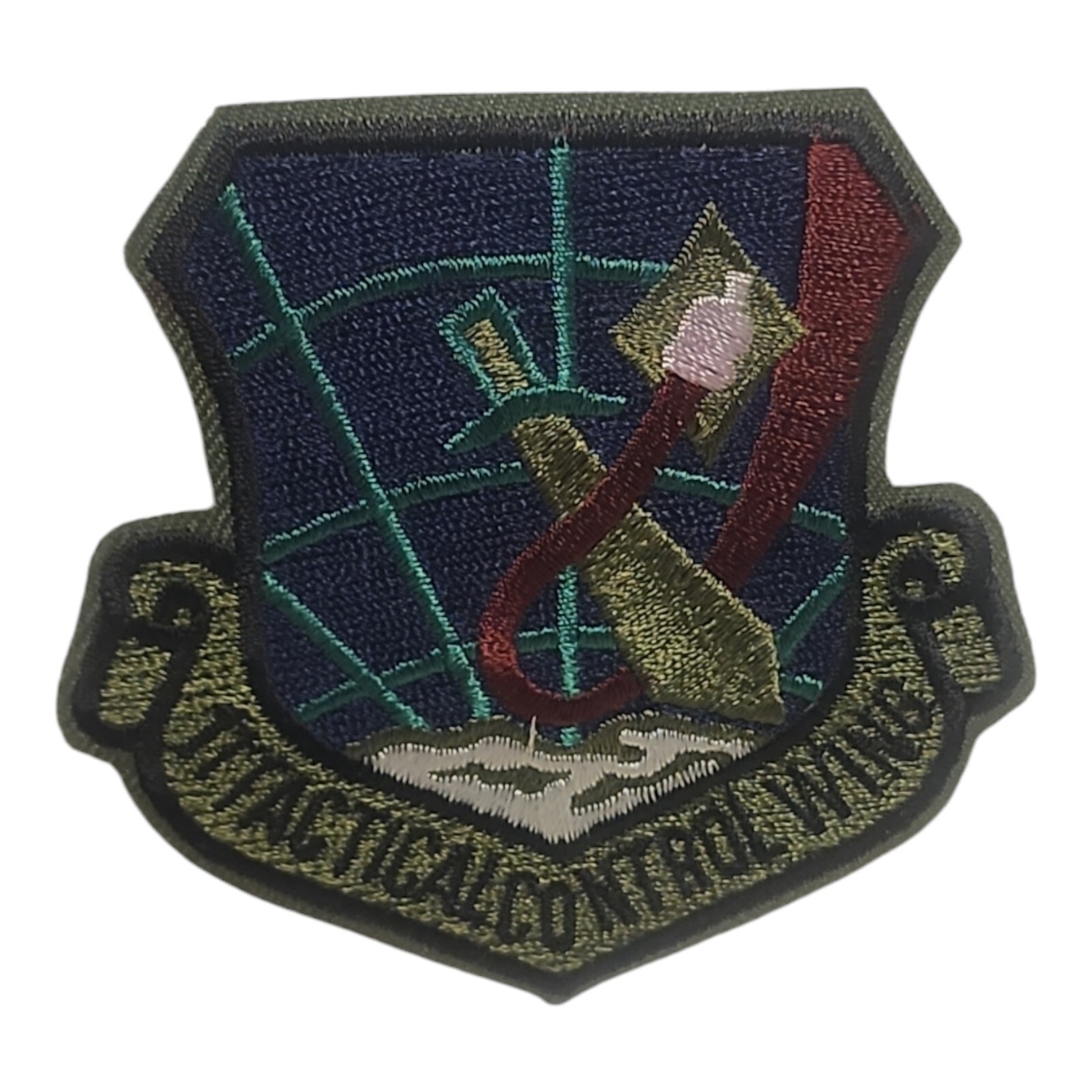 USAF Air Force Patch 11th Tactical Air Control Wing Unused 3" X 2.75"