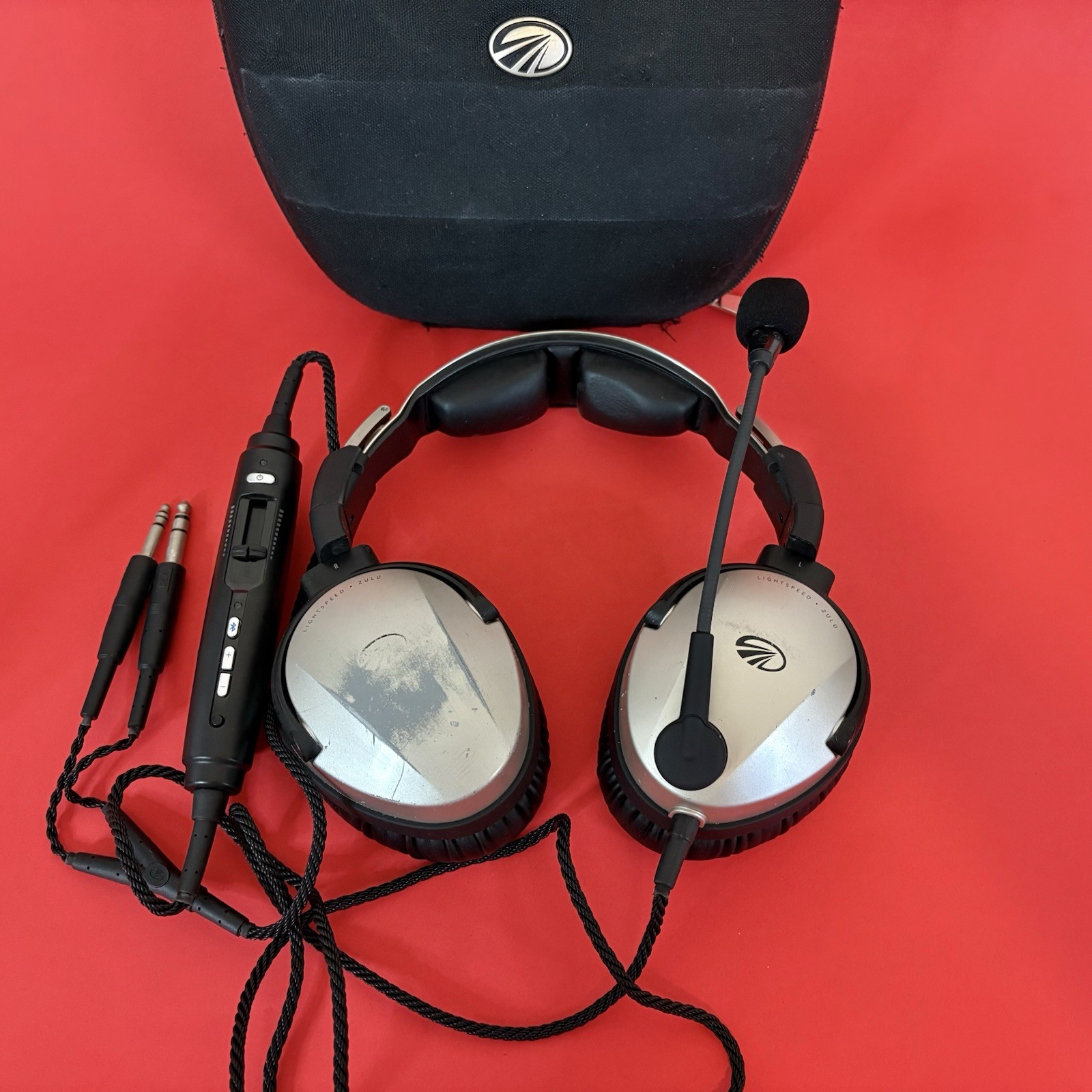 Lightspeed Zulu 3 Dual GA Plug Bluetooth ANR Headset