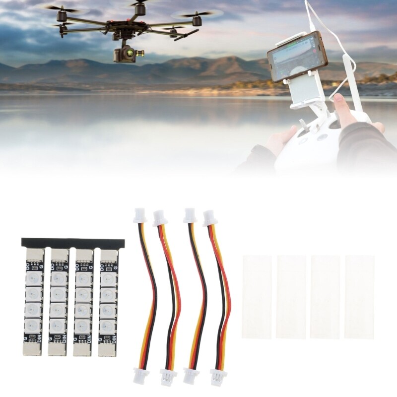 LED Arm Lighting Set 2812 for FPVs Effects and Bright Illumination