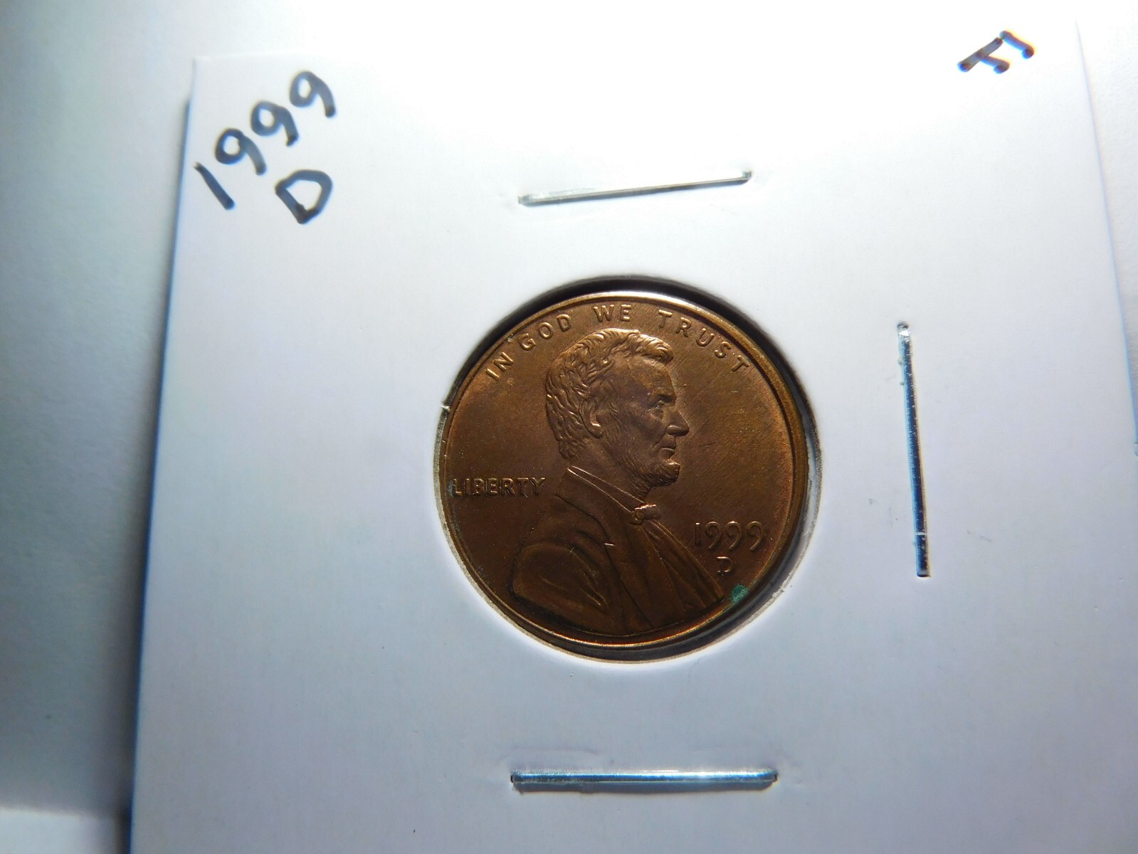1999 D Lincoln Cent/Penny-USA