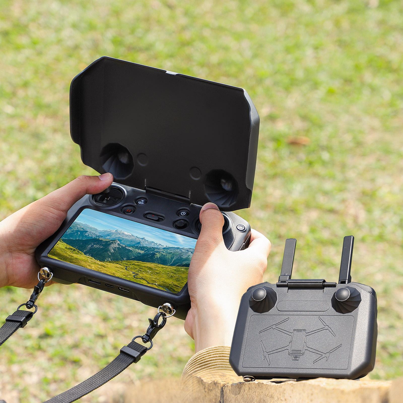 Sun Hood Protective Cover Case Protector Adjust For DJI RC Pro Controller