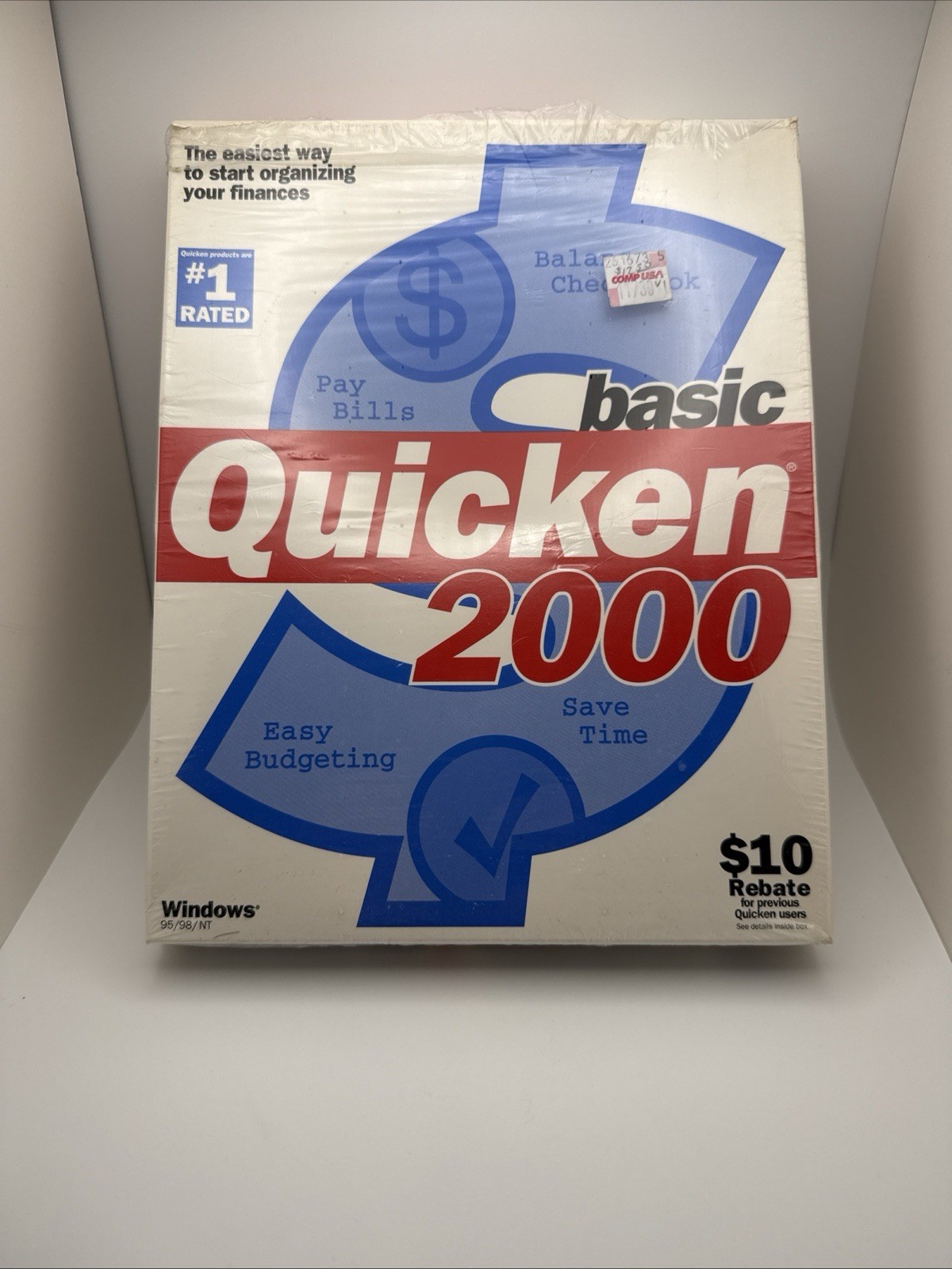 Intuit Quicken 2000 for Windows 95/98/NT – Financial Software - NEW - Sealed