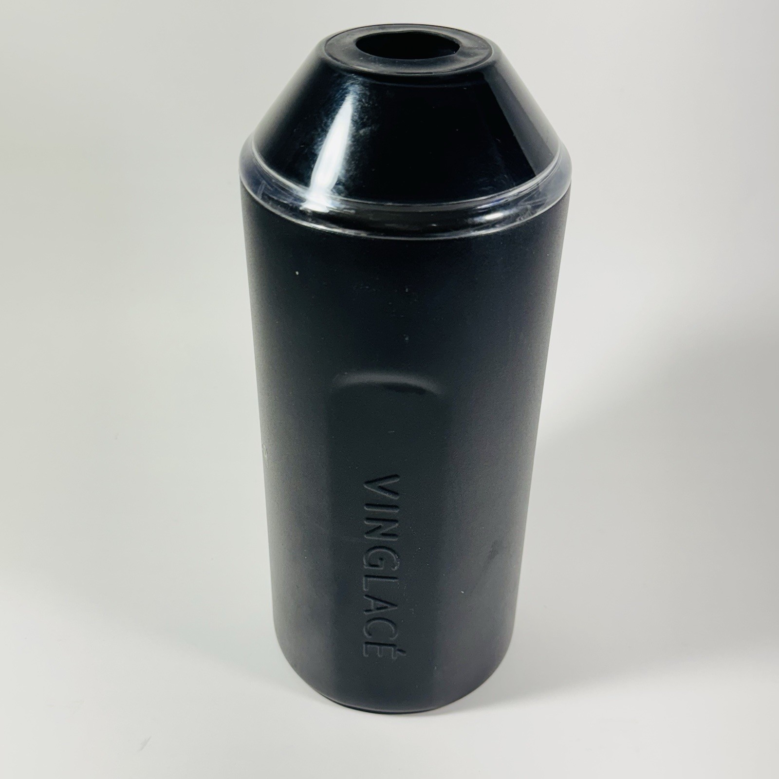 VINGLACE WINE CHILLER Black Champagne Vacuum Sealed Double Insulated